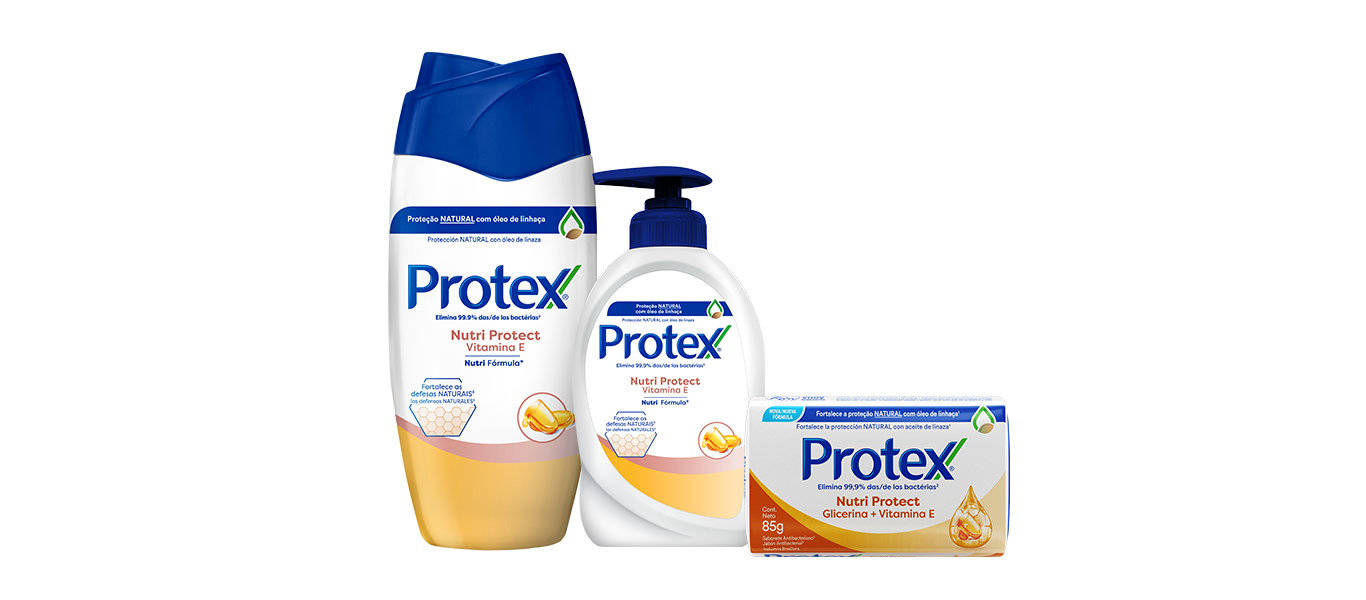 Novo sabonetes Protex 